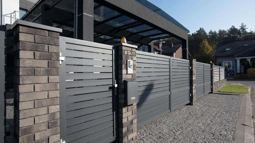 въездные ворота в Иноземцево